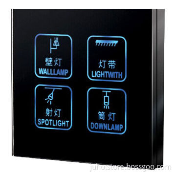 Hotel touch switch with do not disturb